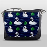 Swan-pattern-elegant-design Messenger Bag