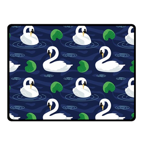 Swan 45 x34  Blanket Front