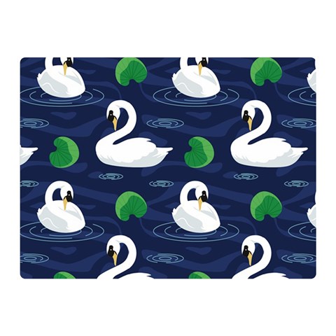 Swan 35 x27  Blanket Back