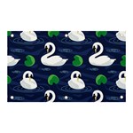 Swan-pattern-elegant-design Banner and Sign 5  x 3 