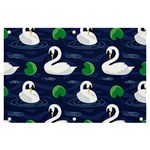 Swan-pattern-elegant-design Banner and Sign 6  x 4 