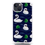 Swan-pattern-elegant-design iPhone 13 TPU UV Print Case