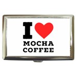 I love mocha coffee Cigarette Money Case