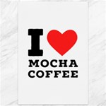 I love mocha coffee Canvas 12  x 18 