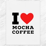 I love mocha coffee Canvas 18  x 24 