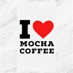 I love mocha coffee Canvas 40  x 72 