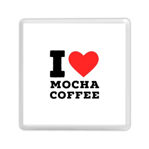I love mocha coffee Memory Card Reader (Square) from ArtsNow.com Front