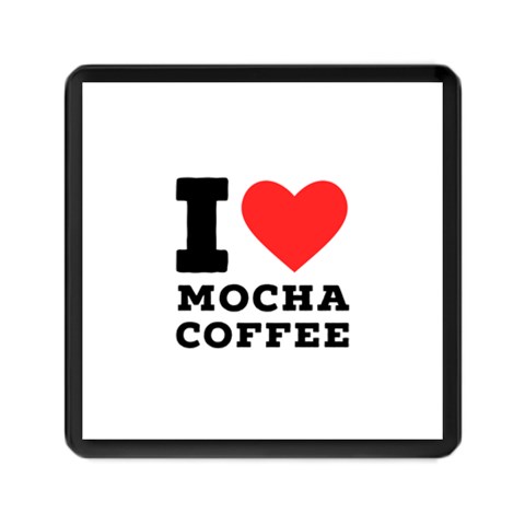 I love mocha coffee Memory Card Reader (Square) from ArtsNow.com Front