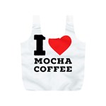 I love mocha coffee Full Print Recycle Bag (S)