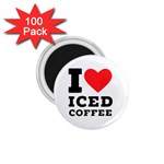 I love iced coffee 1.75  Magnets (100 pack) 