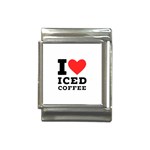 I love iced coffee Italian Charm (13mm)