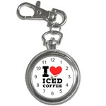 I love iced coffee Key Chain Watches