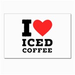 I love iced coffee Postcards 5  x 7  (Pkg of 10)