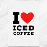 I love iced coffee Canvas 12  x 18 