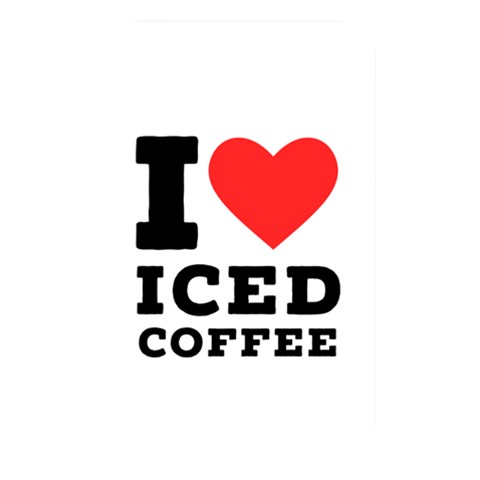 I love iced coffee Memory Card Reader (Rectangular) from ArtsNow.com Front