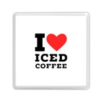 I love iced coffee Memory Card Reader (Square)