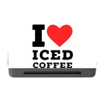 I love iced coffee Memory Card Reader with CF