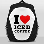 I love iced coffee Backpack Bag