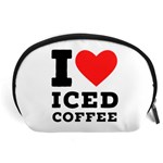 I love iced coffee Accessory Pouch (Large)