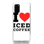 I love iced coffee Samsung Galaxy S20Plus 6.7 Inch TPU UV Case