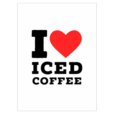 I love iced coffee Playing Cards Single Design (Rectangle) with Custom Box from ArtsNow.com Card
