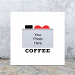 I love iced coffee White Box Photo Frame 4  x 6 