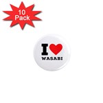 I love wasabi 1  Mini Magnet (10 pack) 