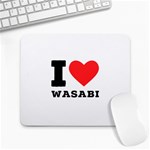 I love wasabi Large Mousepad