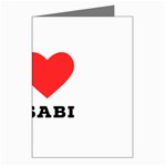 I love wasabi Greeting Cards (Pkg of 8)