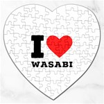 I love wasabi Jigsaw Puzzle (Heart)