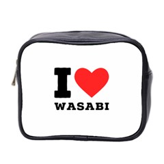 I love wasabi Mini Toiletries Bag (Two Sides) from ArtsNow.com Front