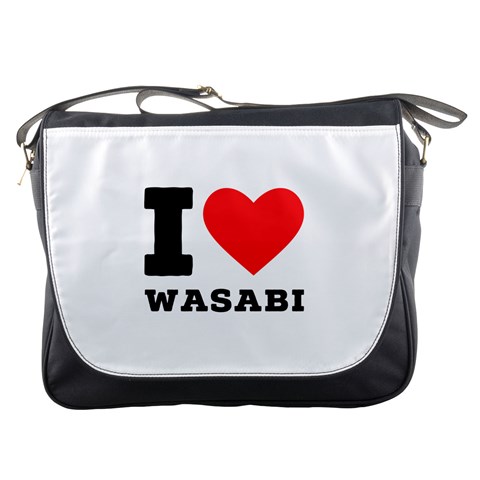 I love wasabi Messenger Bag from ArtsNow.com Front