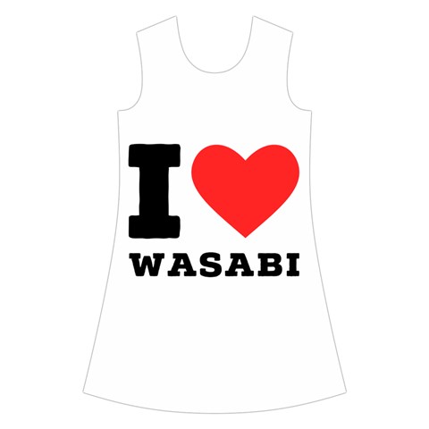 I love wasabi Kids  Short Sleeve Velvet Dress from ArtsNow.com Front