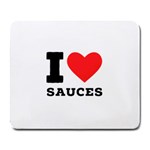 I love sauces Large Mousepad