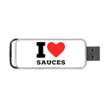 I love sauces Portable USB Flash (One Side)