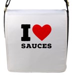 I love sauces Flap Closure Messenger Bag (S)