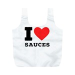 I love sauces Full Print Recycle Bag (M)