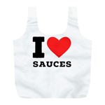 I love sauces Full Print Recycle Bag (L)