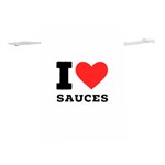 I love sauces Lightweight Drawstring Pouch (L)