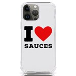 I love sauces iPhone 13 Pro Max TPU UV Print Case