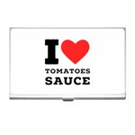 I love tomatoes sauce Business Card Holder