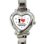 I love tomatoes sauce Heart Italian Charm Watch