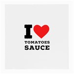 I love tomatoes sauce Medium Glasses Cloth