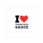 I love tomatoes sauce Square Satin Scarf (30  x 30 )