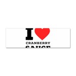 I love cranberry sauce Sticker (Bumper)