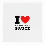 I love cranberry sauce Medium Glasses Cloth