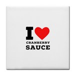 I love cranberry sauce Face Towel