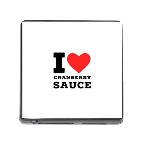 I love cranberry sauce Memory Card Reader (Square 5 Slot) from ArtsNow.com Front