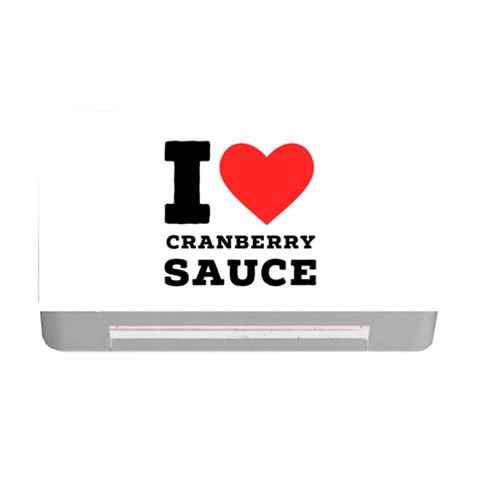 I love cranberry sauce Memory Card Reader with CF from ArtsNow.com Front