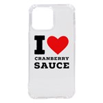 I love cranberry sauce iPhone 14 Pro Max TPU UV Print Case